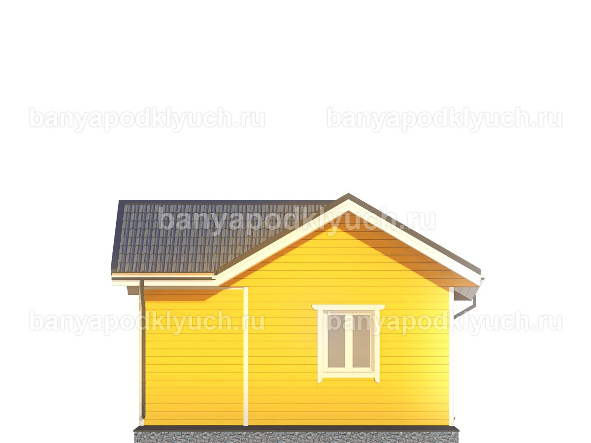Каркасная баня 8x6 м Каркасная баня 8x6 м